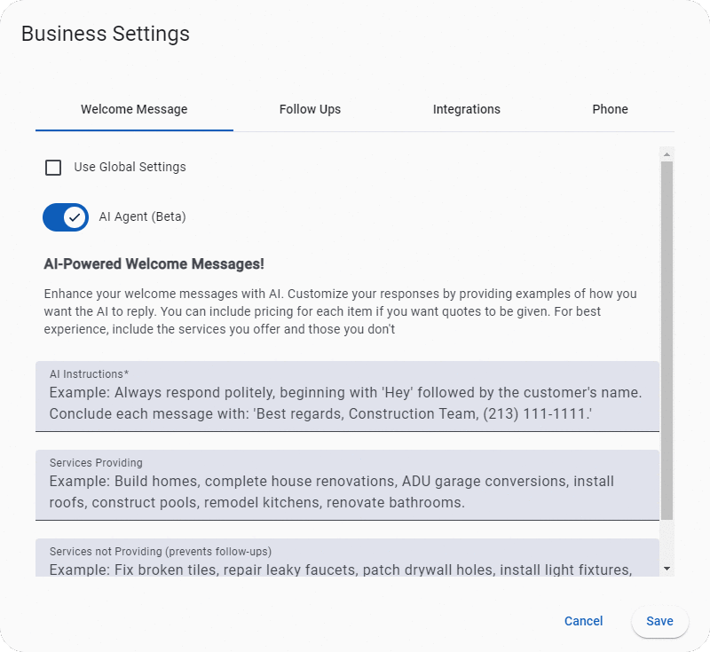 Customize Every Engagement